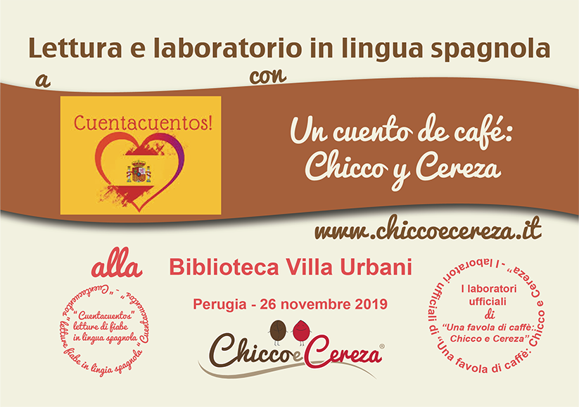 IN EVIDENZA: A “Cuentacuentos”, la “favola di caffè di Chicco e Cereza” in…